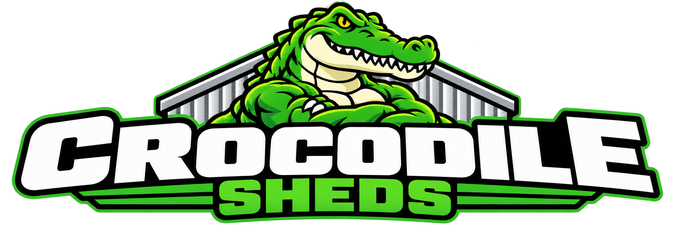 Crocodile Sheds crocodile logo